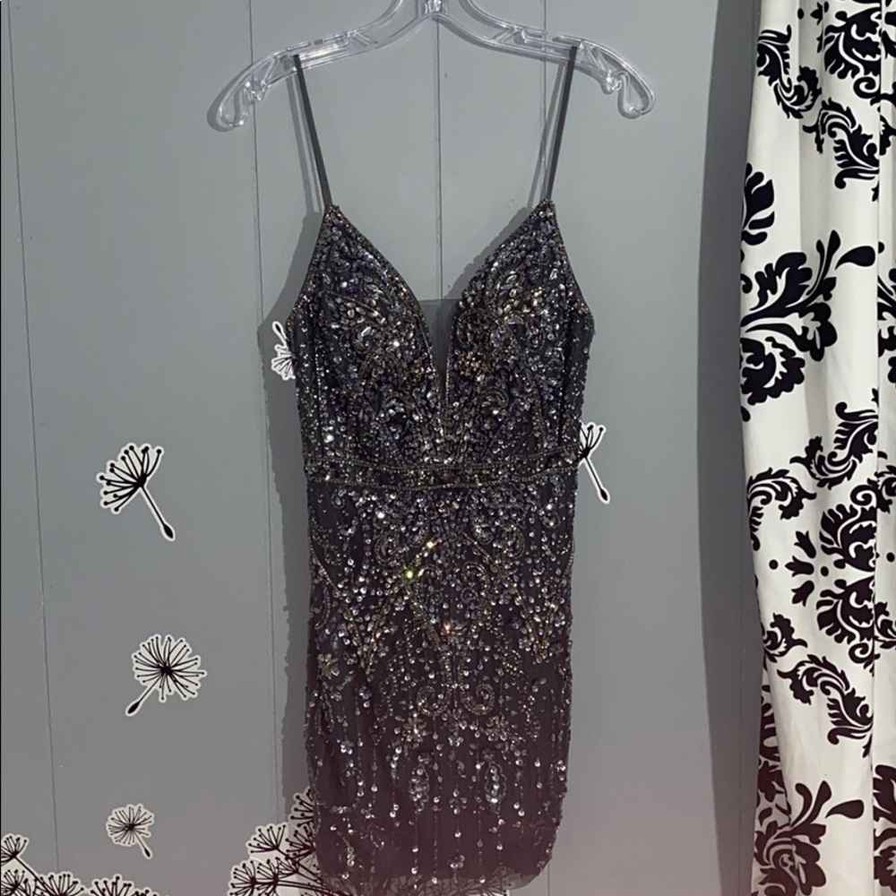 A formal gem dress